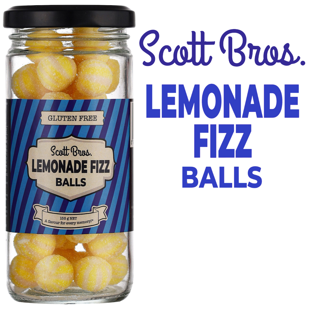 Lemonade Fizz Balls 155g