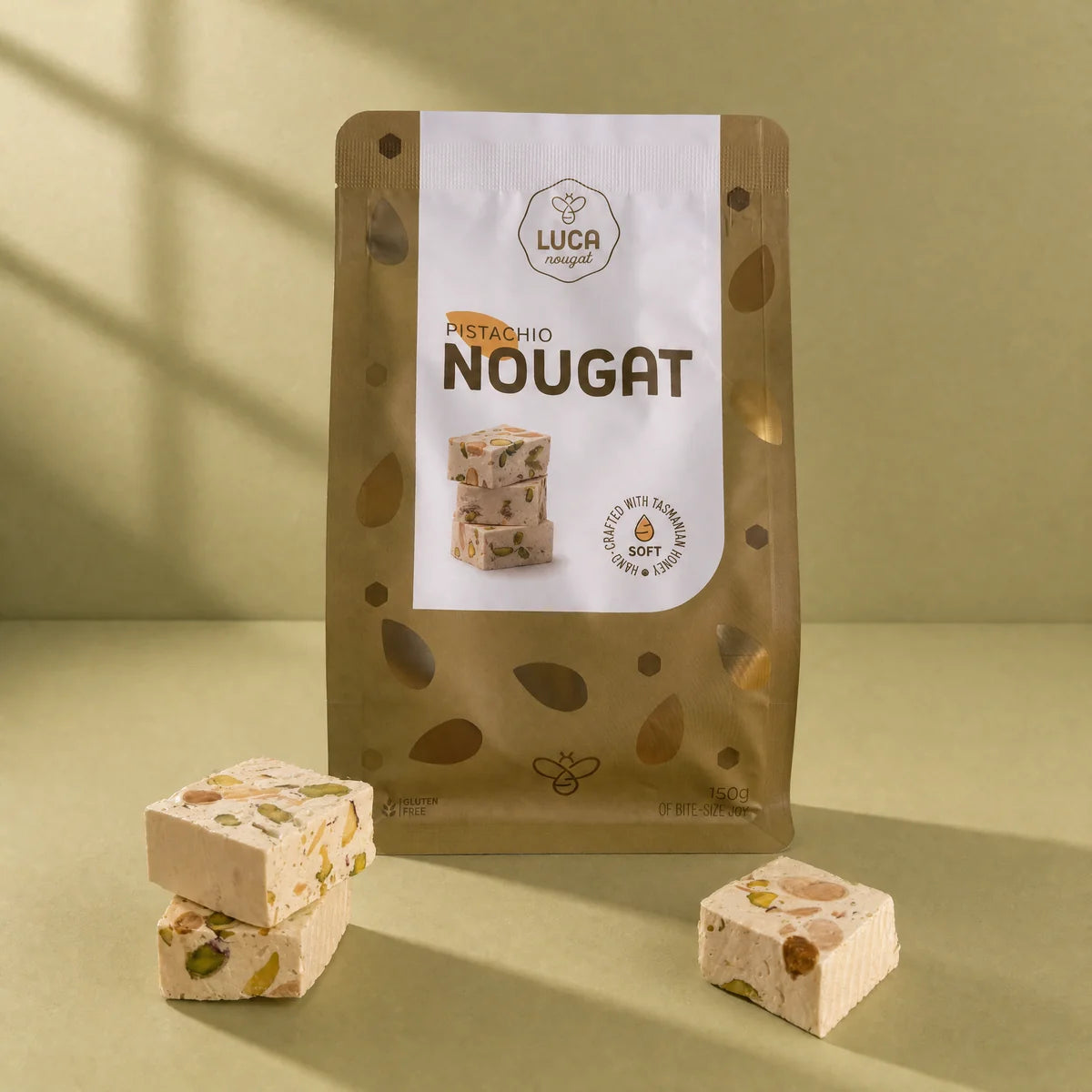 Pistachio Nougat Bites