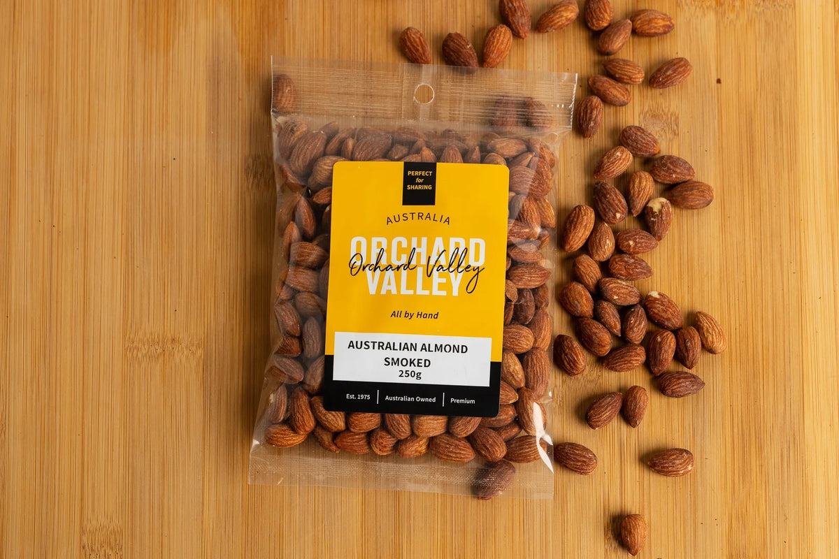 Australian Smoked almonds 250g