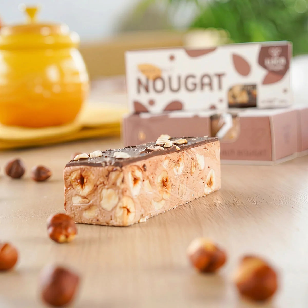 Hazelnut Nougat Bar