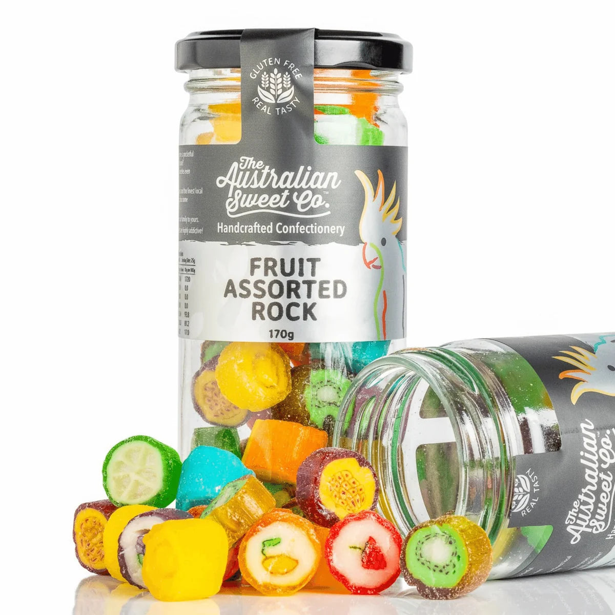 Fruit Assorted Rock Candy 170g ( Pre Order arriving 16/9)