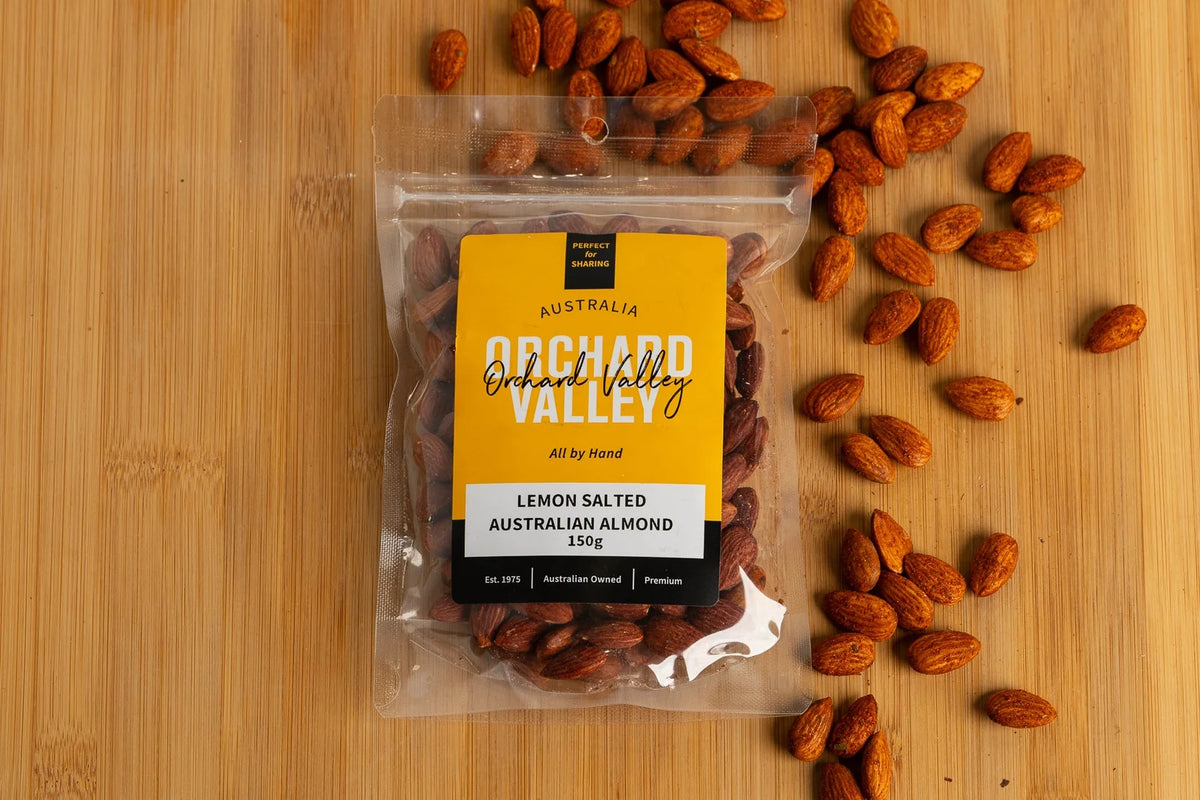 Australian Lemon Salted Almonds 250g