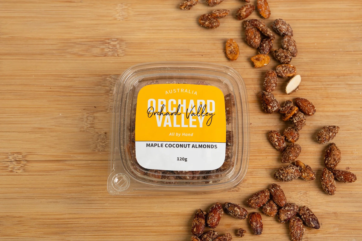 Australian Maple Coconut Almonds 120g