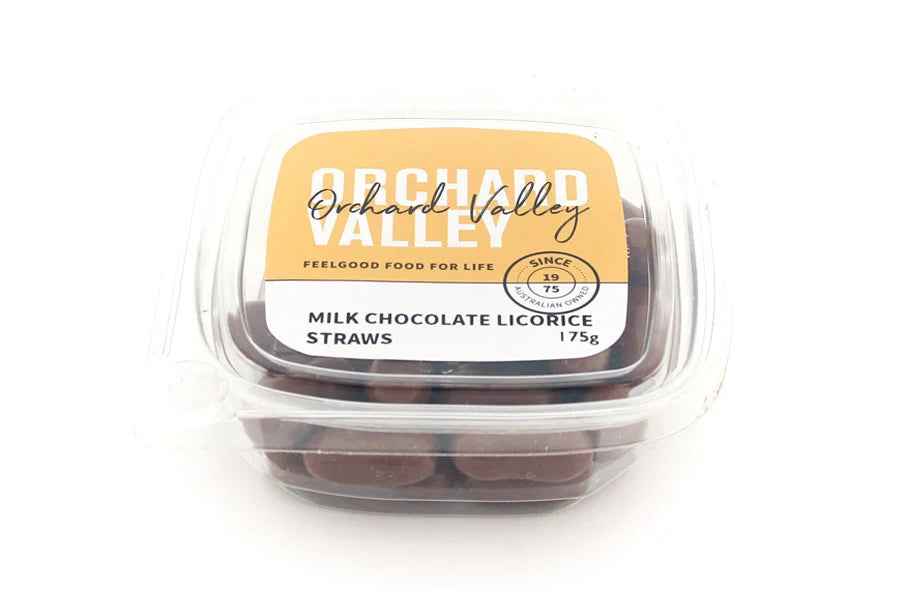 Milk Chocolate Liquorice Straws