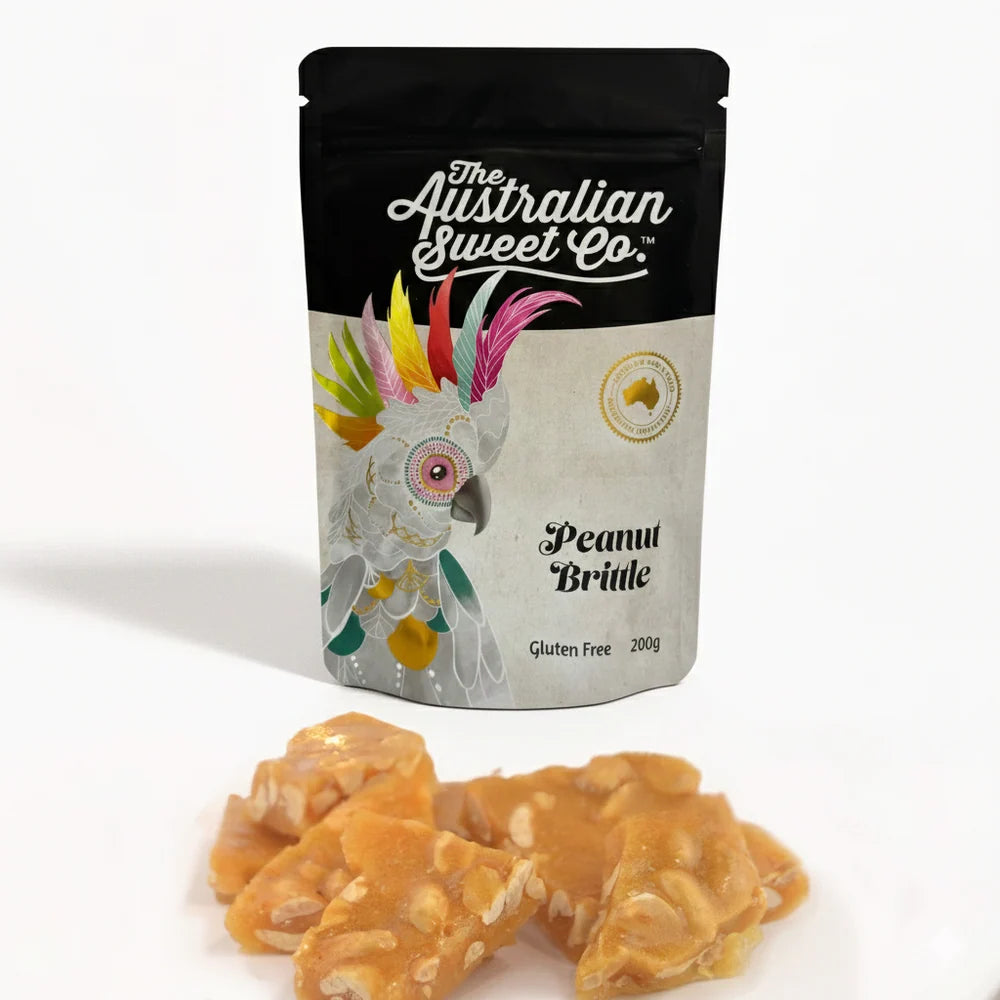 Peanut Brittle 200g (Pre order arriving 16/9)