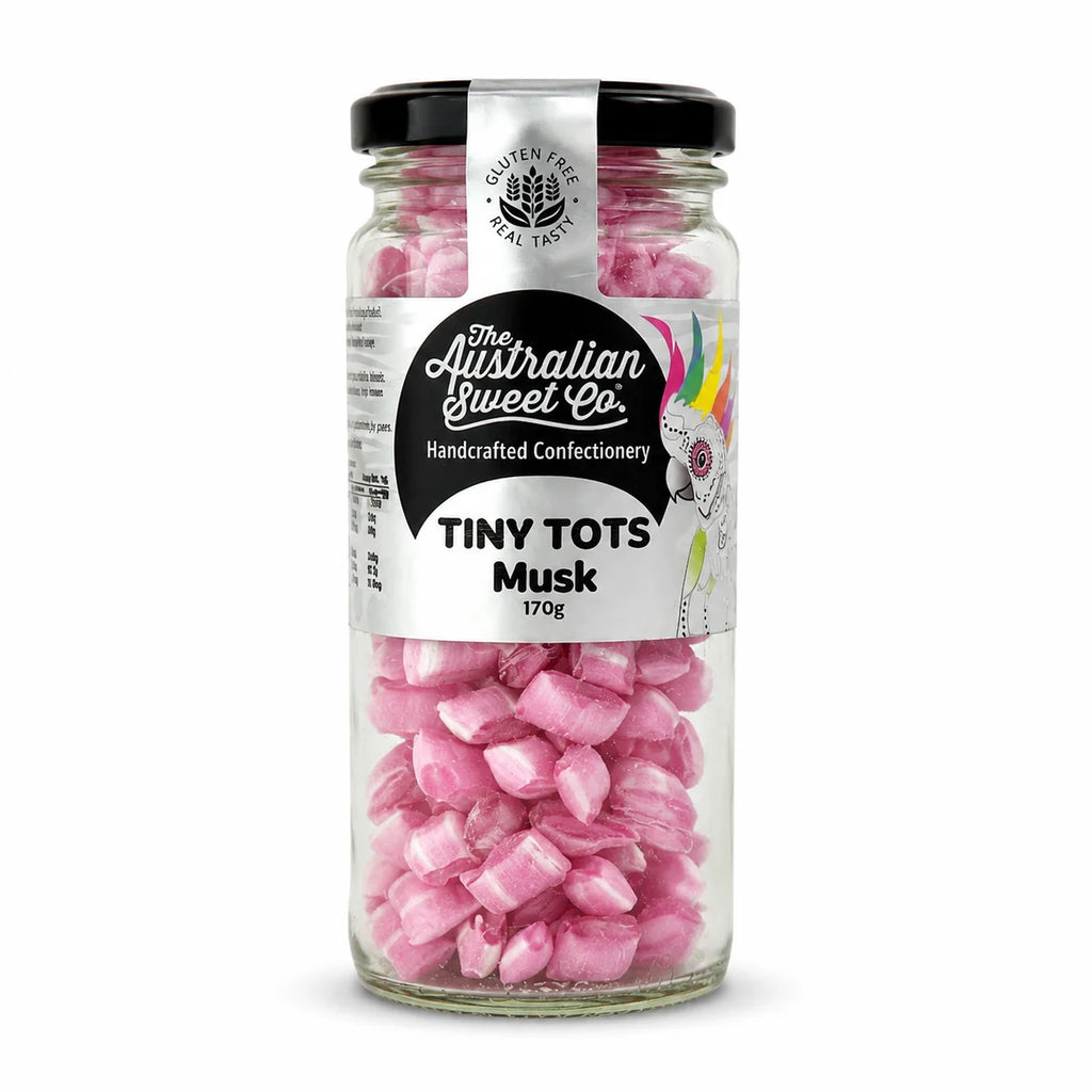Tiny Tots Musk Rock Candy 170g (Pre Order arriving 16/9)