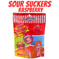 Sour Suckers Raspberry 100g