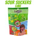 Sour Suckers Lime 100g